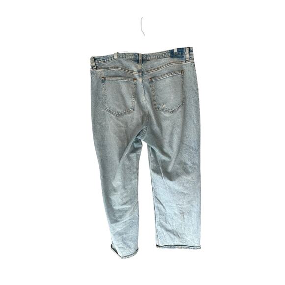 Abercrombie & Fitch Curve Love High Rise The '90s Relaxed Straight Jean Size 16 - Picture 7 of 10